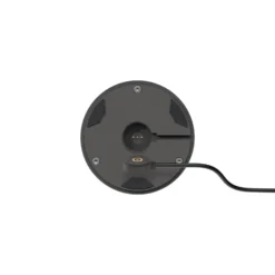 Lámpara de mesa LED recargable Nudrop mini, gris grafito, IP54, atenuable