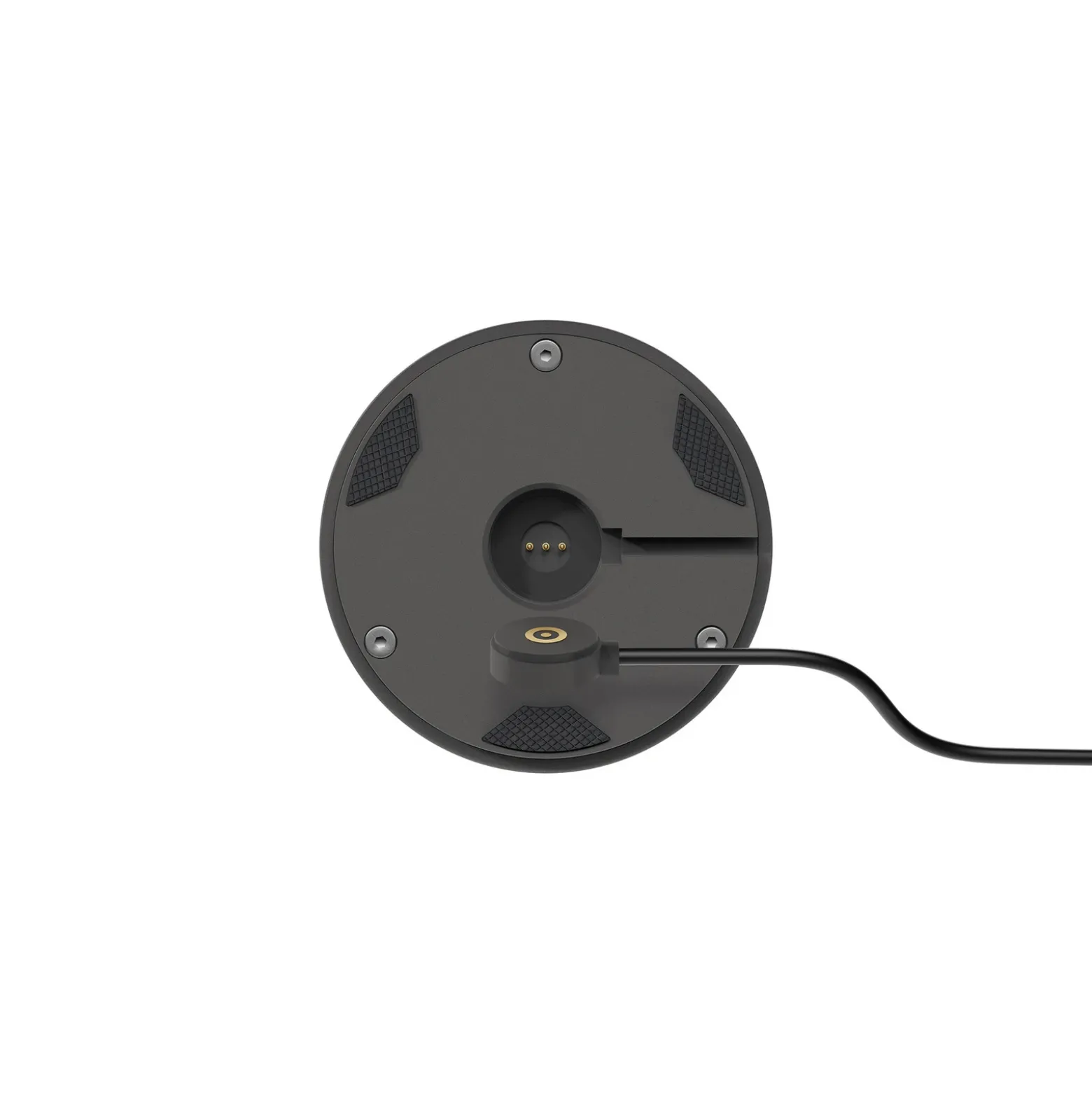 Lámpara de mesa LED recargable Nudrop mini, gris grafito, IP54, atenuable