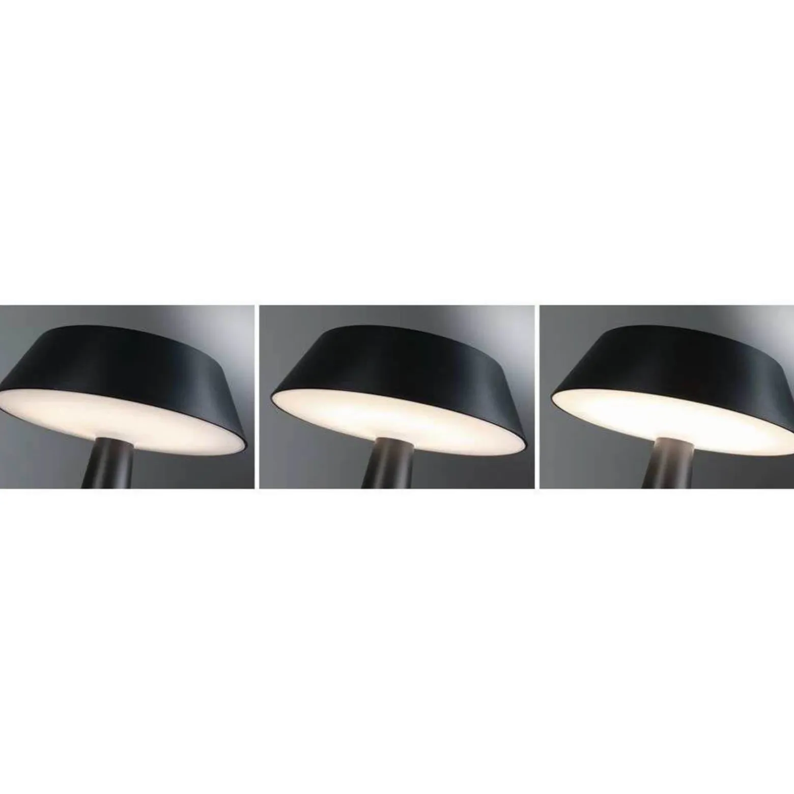 Lámpara de mesa LED Soala de Paulmann, color antracita, 31 cm, IP44