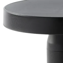 Lámpara de mesa LED solar Cairo, negro, plástico, IP44, 21 cm