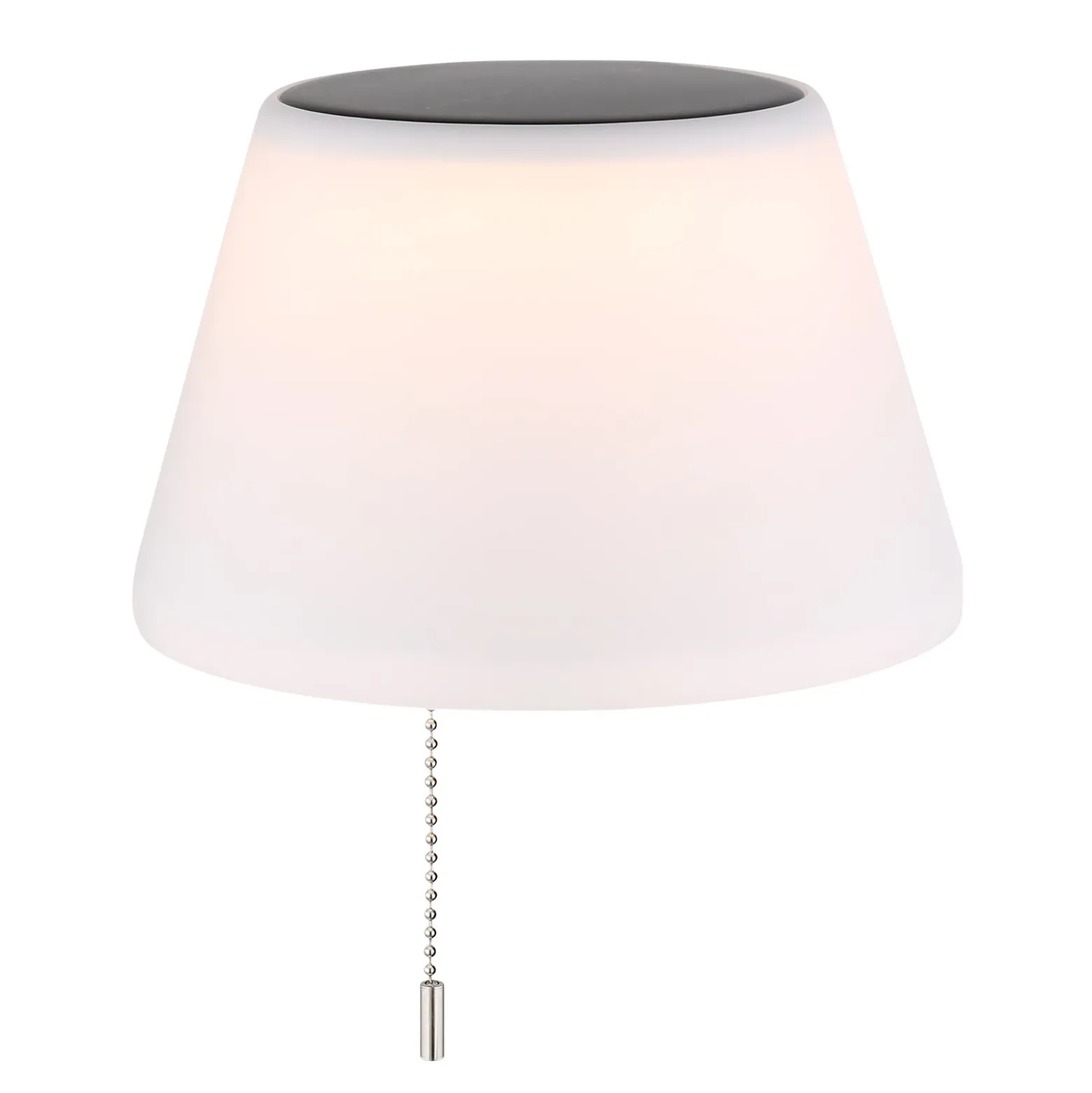 Lámpara de mesa LED solar 36000 tapa de botella plástico blanco