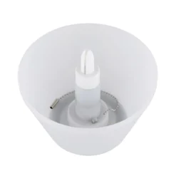 Lámpara de mesa LED solar 36000 tapa de botella plástico blanco