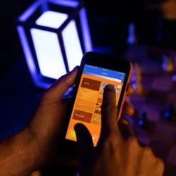 Lámpara de mesa LED WiFi FRAME de OSRAM SMART+, gris oscuro IP44