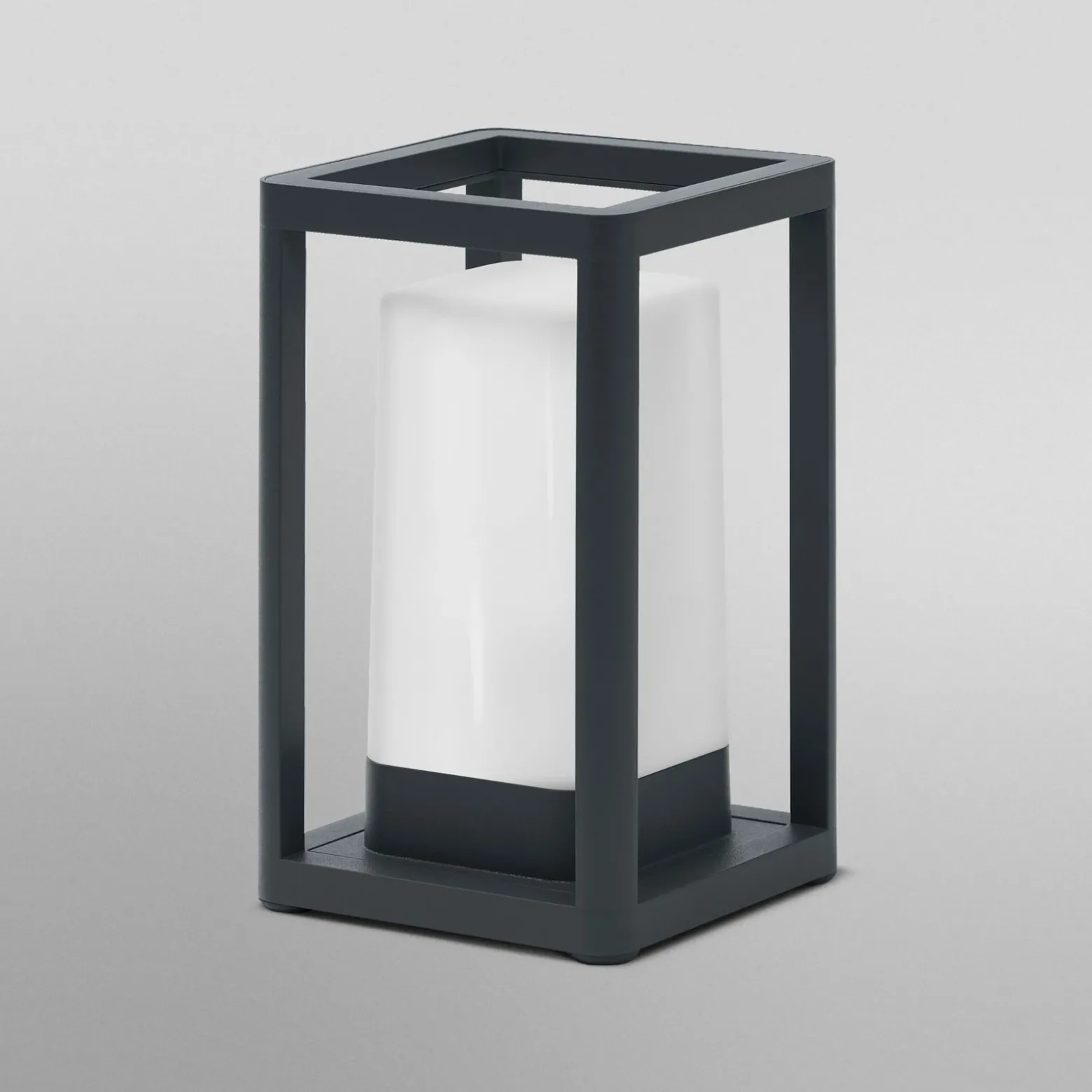 Lámpara de mesa LED WiFi FRAME de OSRAM SMART+, gris oscuro IP44