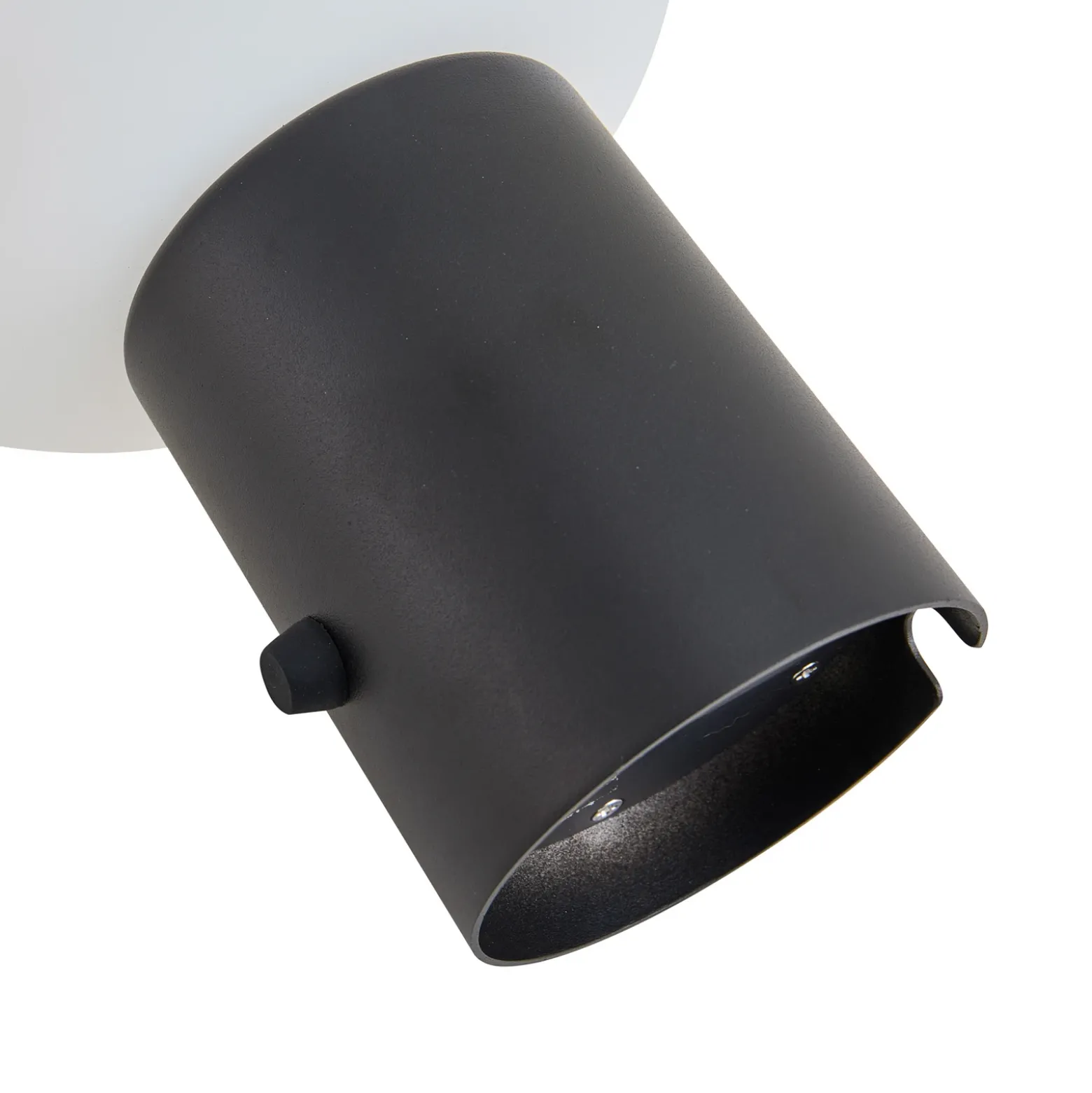 Lámpara de mesa Lindby LED recargable Zelie, negra, aluminio, IP44