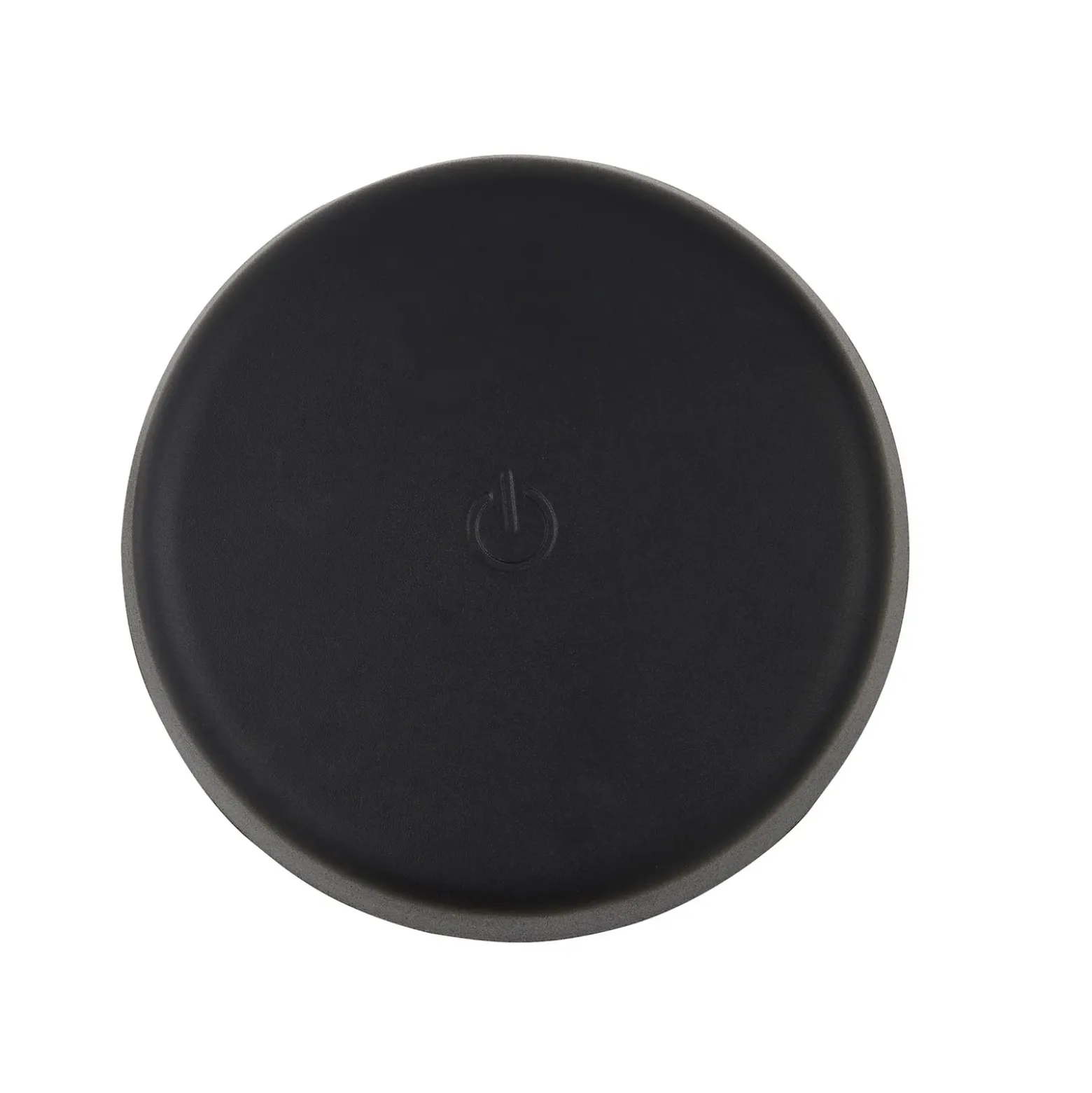Lámpara de mesa Lindby LED recargable Nalani, 10 cm de altura, IP44, atenuable