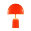 Lámpara de mesa recargable BELL PORTABLE de Tom Dixon, roja, 28 cm, IP44
