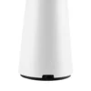 Lámpara de mesa recargable Cannes de Globen Lighting, blanca, 26 cm, IP44