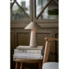 Lámpara de mesa recargable Cannes de Globen Lighting, beige, 26 cm IP44