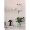Lámpara de mesa recargable Globen Lighting Cannes, rojo oscuro, 26 cm, IP44