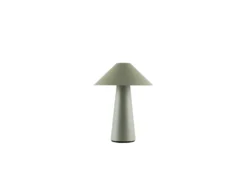 Lámpara de mesa recargable Globen Lighting Cannes, verde, 26 cm IP44