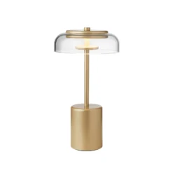 Lámpara de mesa recargable LED Nuura Blossi, altura 26 cm, color