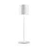 Lámpara de mesa recargable LED Tuni de Paulmann, blanca, plástico, IP44