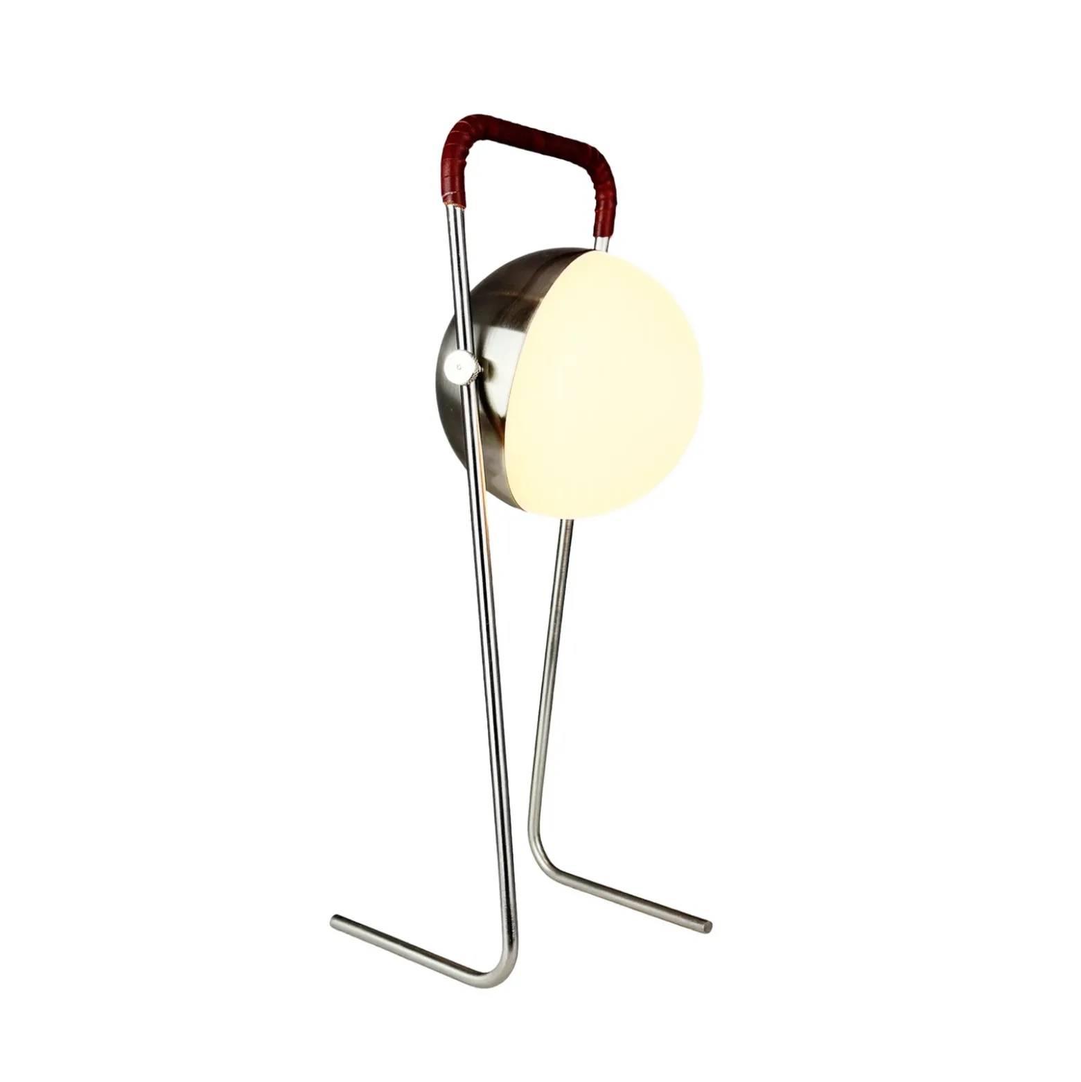 Lámpara de mesa recargable LED Mova de Dyberg Larsen, burdeos, IP44
