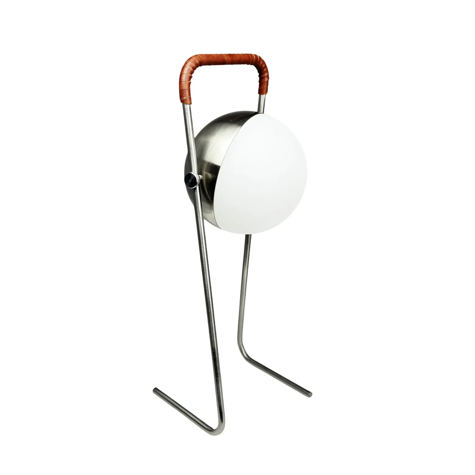 Lámpara de mesa recargable LED Mova de Dyberg Larsen, marrón, IP44