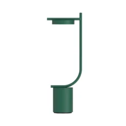 Lámpara de mesa recargable LED GRUPA Igram, verde, 40 cm, IP44