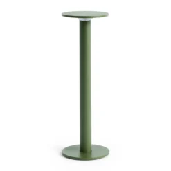 Lámpara de mesa recargable LED HAY HOST PORTABLE, verde oliva, 30 cm, IP44