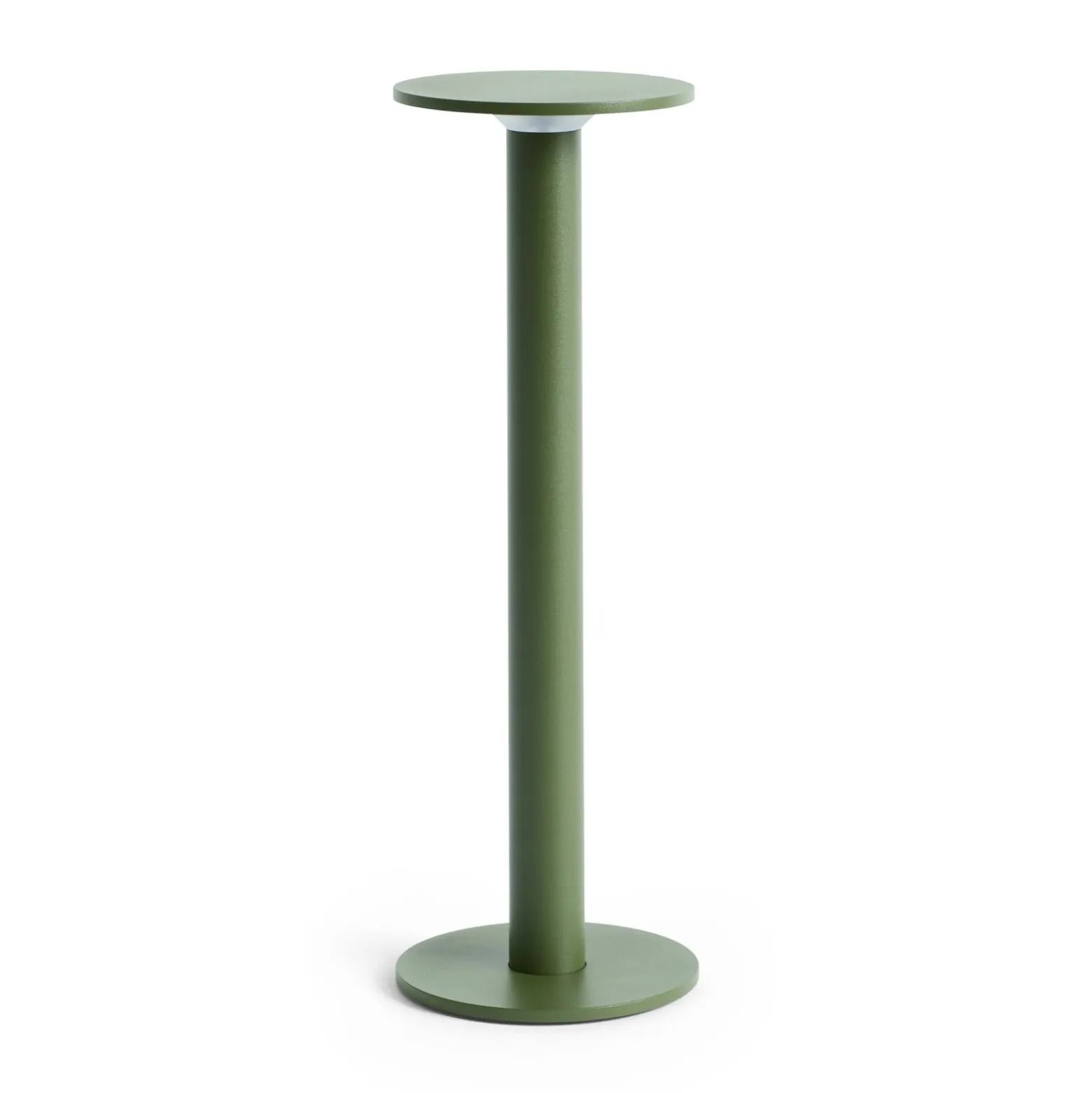 Lámpara de mesa recargable LED HAY HOST PORTABLE, verde oliva, 30 cm, IP44