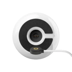 Lámpara de mesa recargable Nucandle LED, blanca, IP54, atenuable