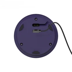 Lámpara de mesa recargable Numotion LED, azul, cristal, IP54, atenuable