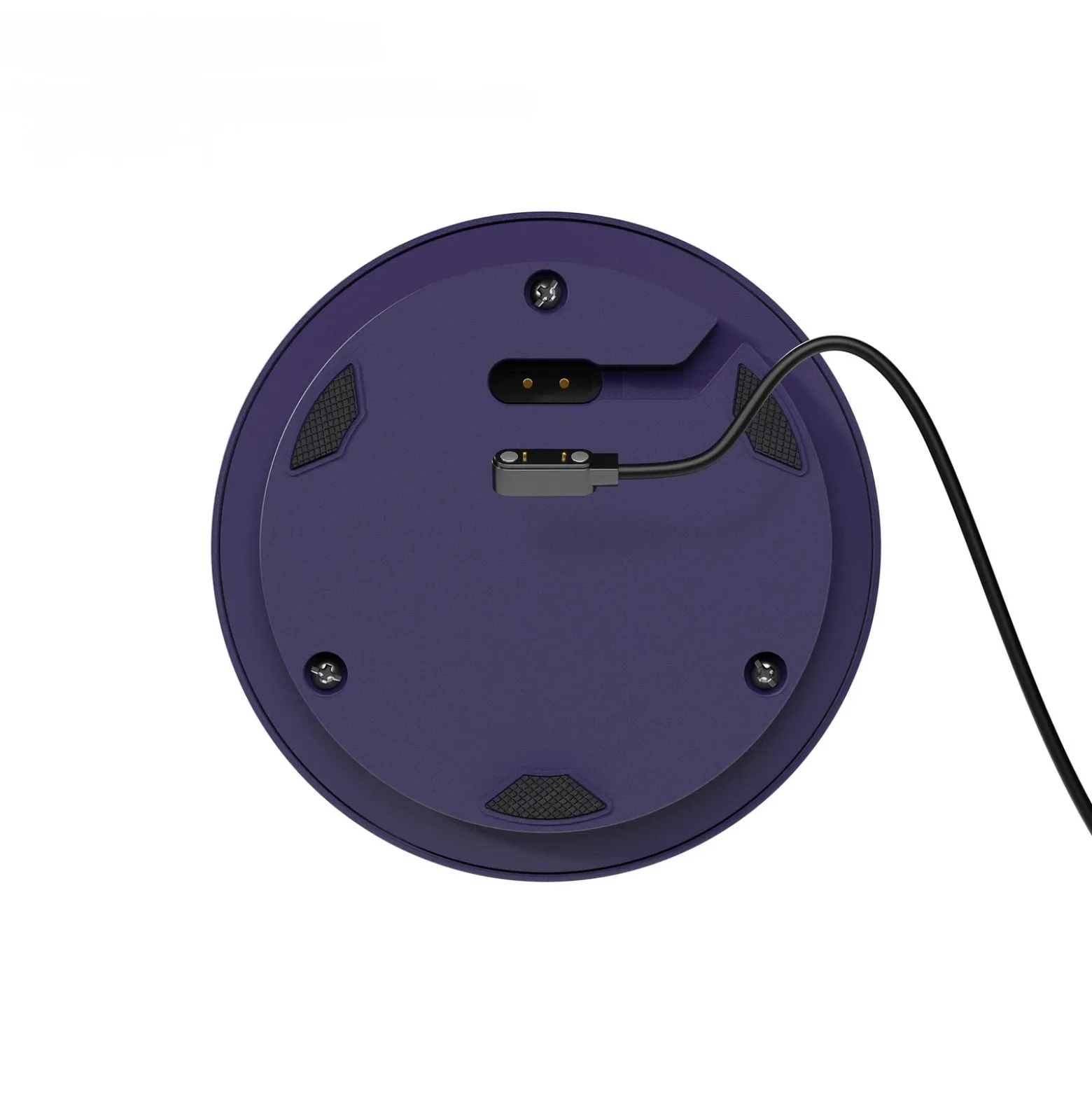 Lámpara de mesa recargable Numotion LED, azul, cristal, IP54, atenuable
