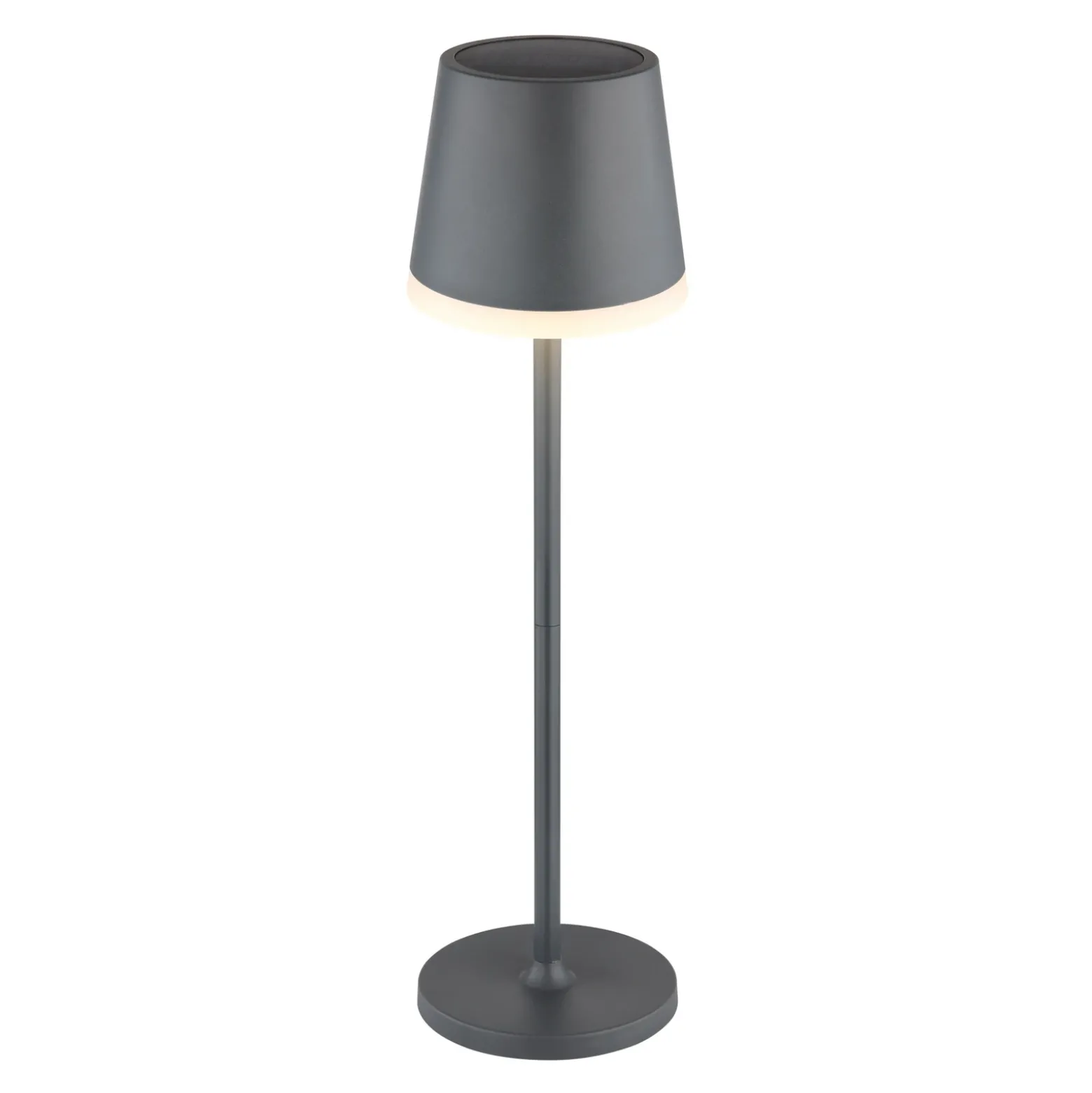 Lámpara de mesa solar 36637A, IP44, antracita