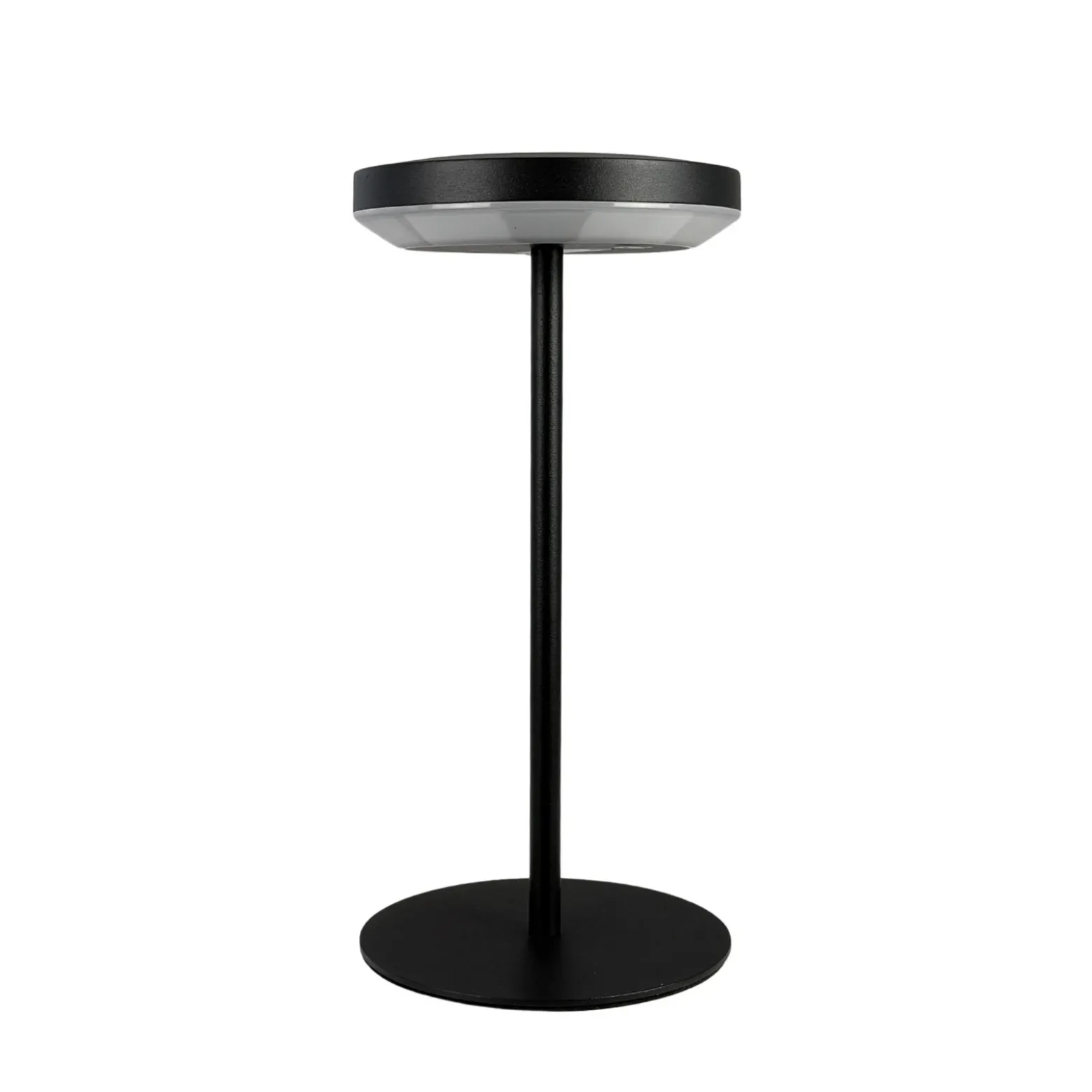 Lámpara de mesa solar LED Otera de Dyberg Larsen, negra, 25 cm, IP44