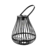 Lámpara de mesa solar LED Pauleen SUNSHINE SPARK, negra, 34 cm, IP44