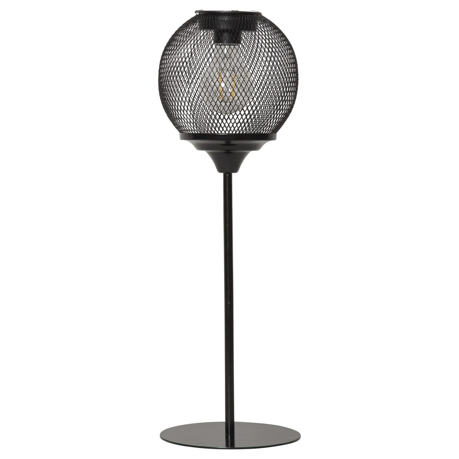 Lámpara de mesa solar LED Sunlight con malla