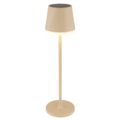Lámpara de mesa solar 36637S, IP44, arena