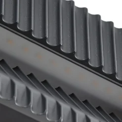 Lámpara de pared LED empotrable Lucande Tavion, 25 cm, antracita, IP65