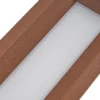 Lámpara de pared LED empotrable Lucande Lachlain, óxido, 25 cm, IP65