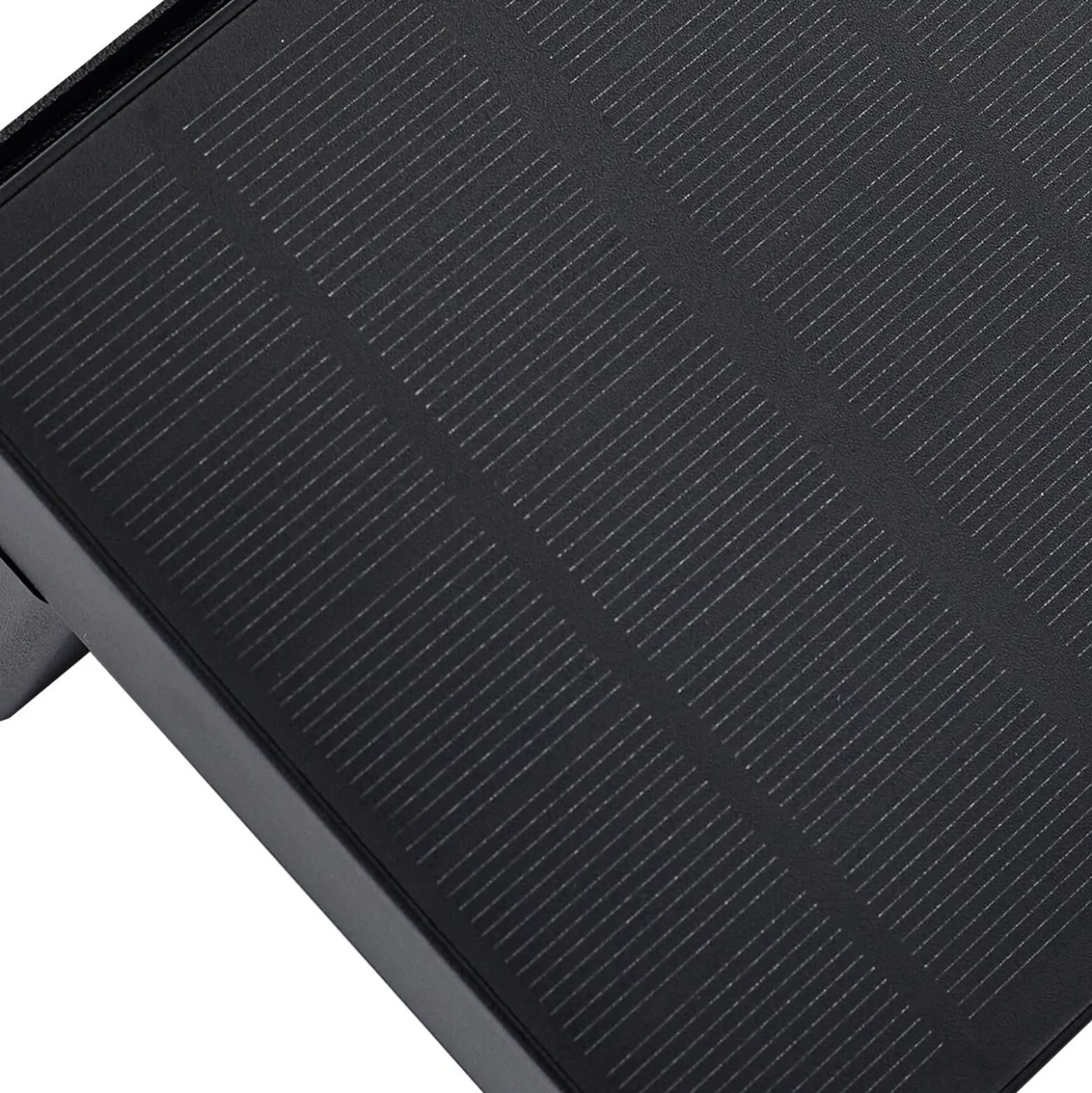 Lámpara de pared solar LED Eleazar de Lindby, negra, con sensor, atenuable