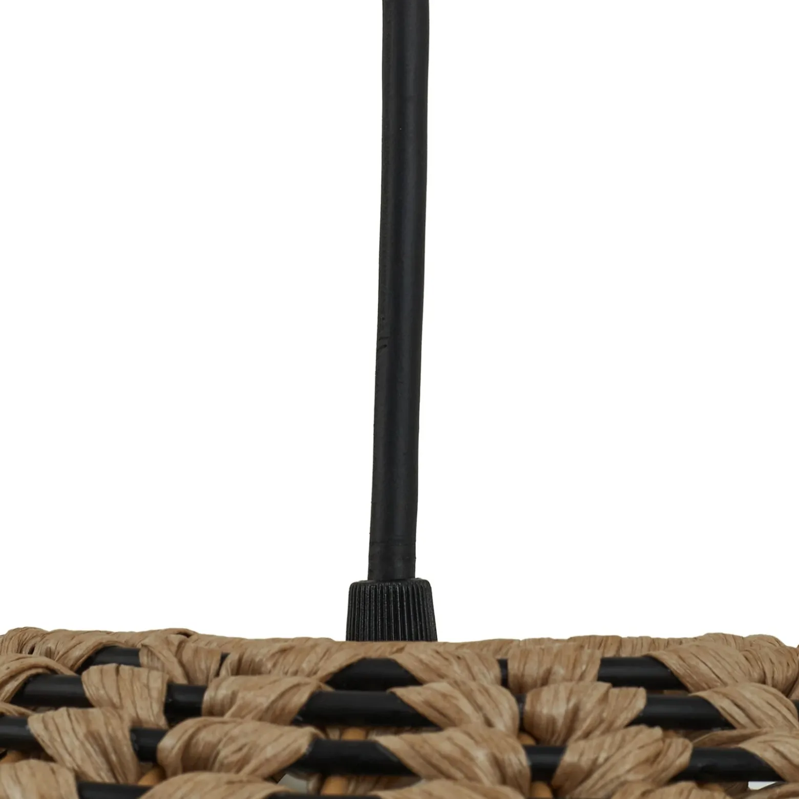 Lámpara de pie exterior Lindby Taryn, marrón, plástico, IP44, 172 cm