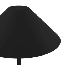 Lámpara de pie exterior recargable Cannes de Globen Lighting, negra, IP54