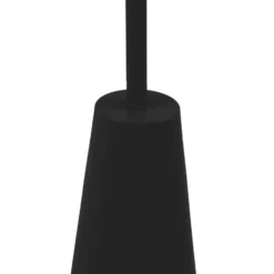 Lámpara de pie exterior recargable Cannes de Globen Lighting, negra, IP54