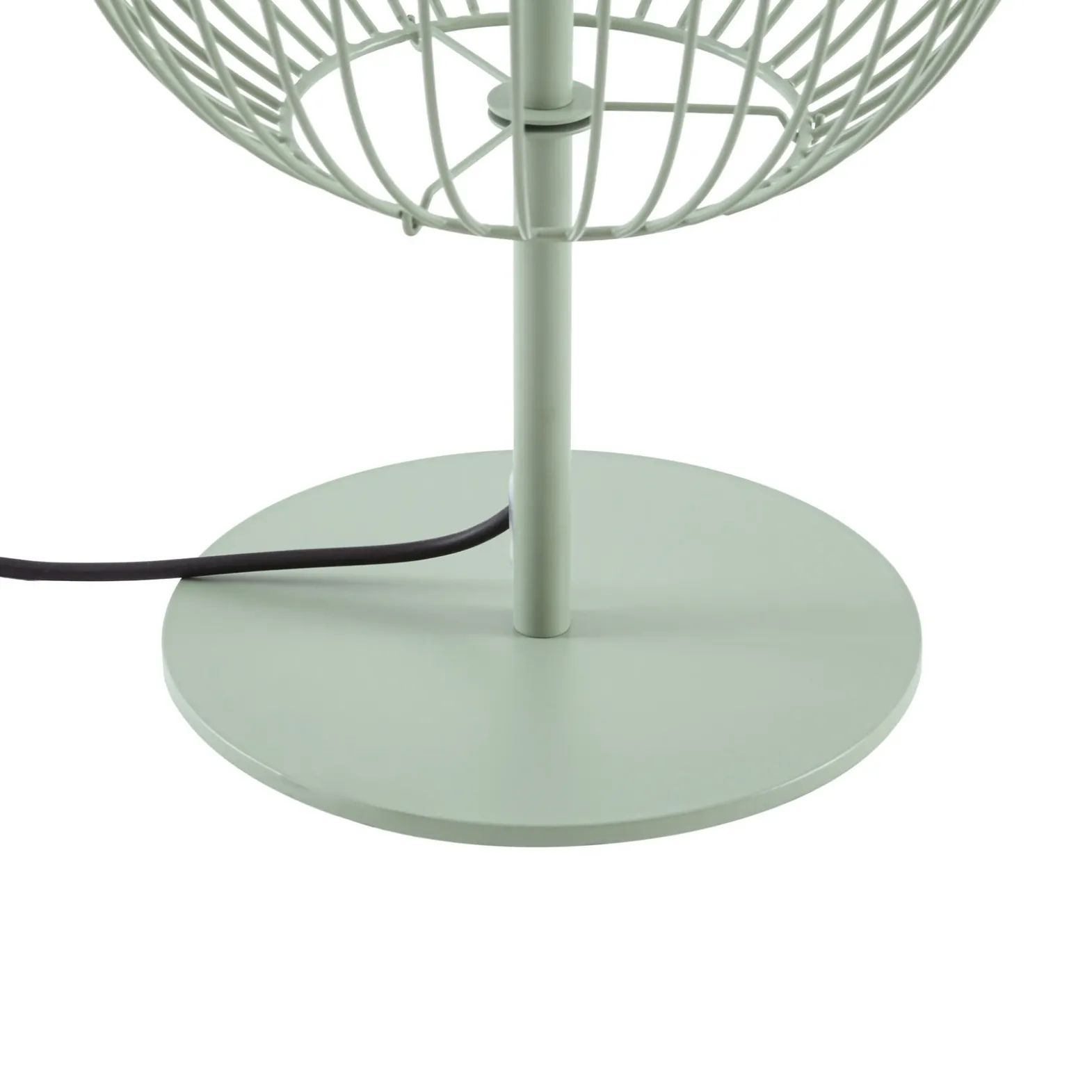 Lámpara de pie LED exterior Lucande Richi, verde, altura 90 cm, IP44