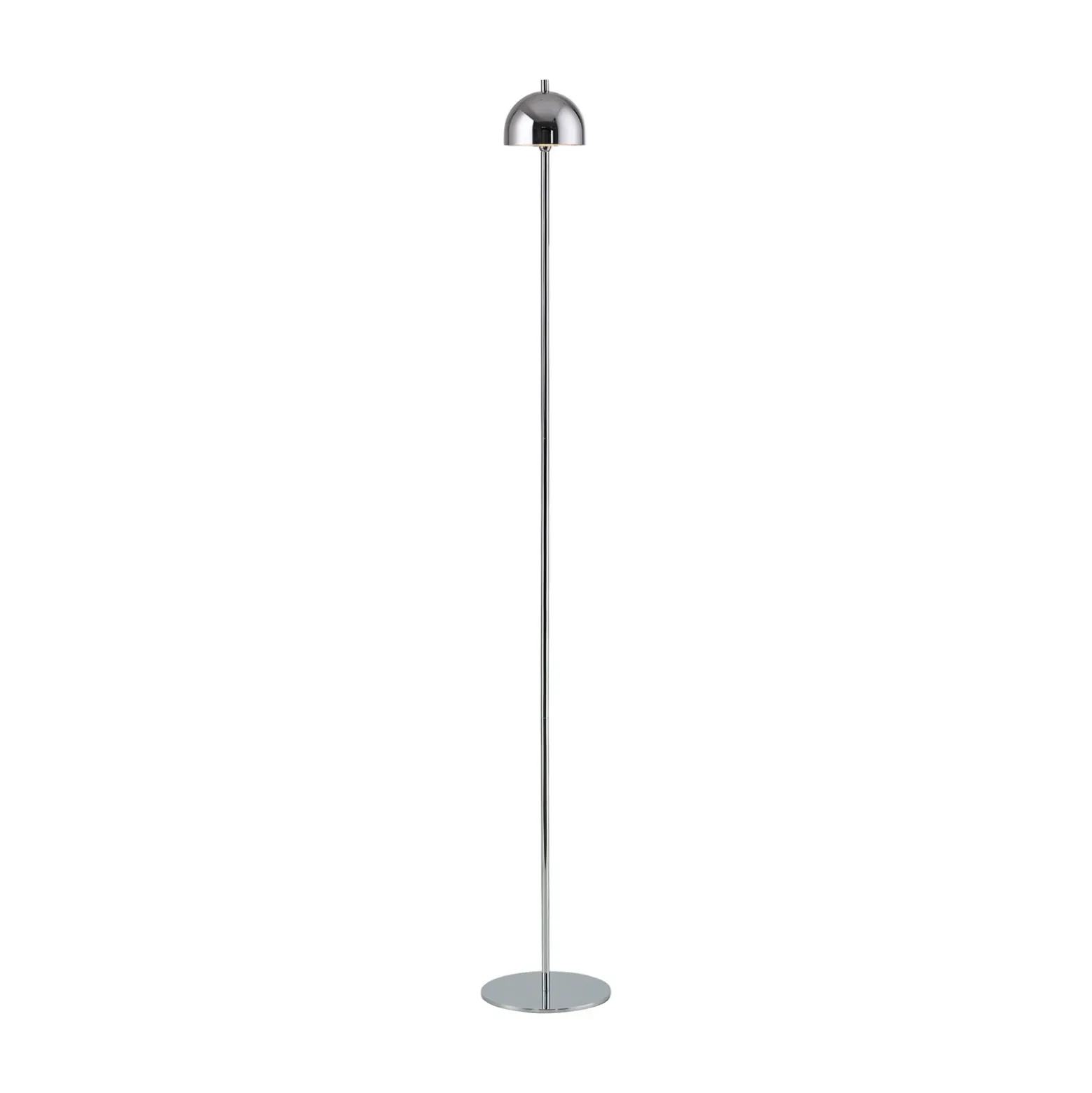 Lámpara de pie LED recargable Bellis cromada de Schöner Wohnen, IP54, 3000 K