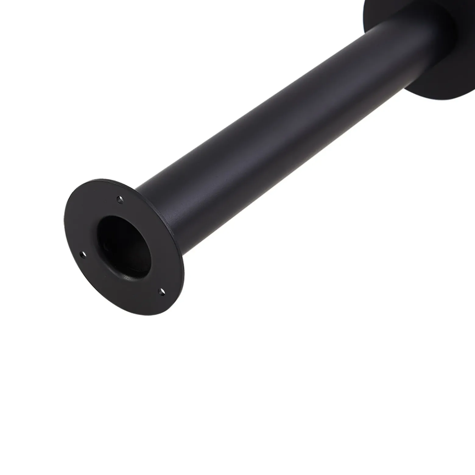 Lámpara de pie Orfeas de Lindby, blanco/negro, aluminio, Ø 24 cm