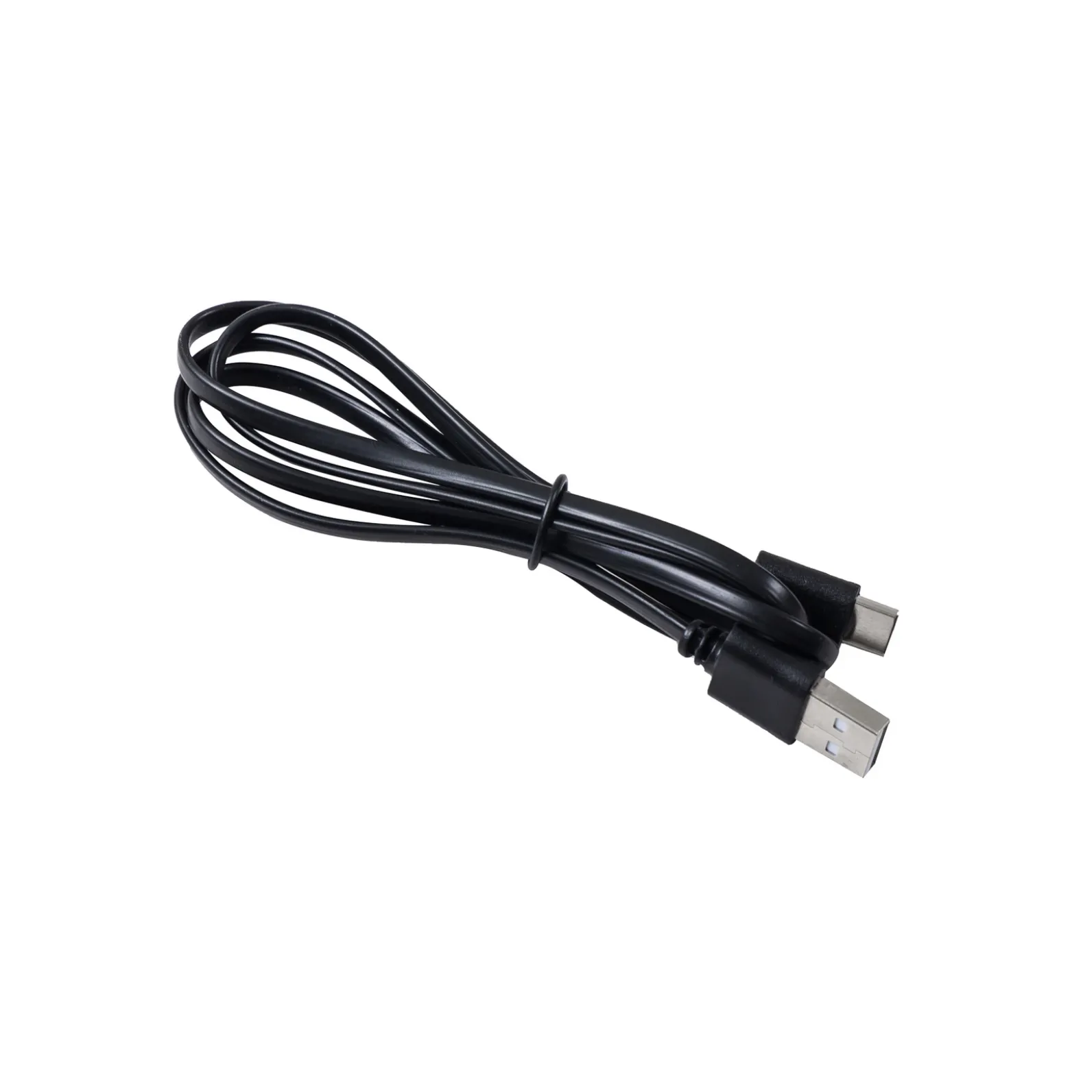 Lámpara de sobremesa Lindby LED recargable Janea CUBE, negra, metal