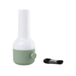 Lámpara de sobremesa recargable Lindby LED para exteriores Isaline, verde,