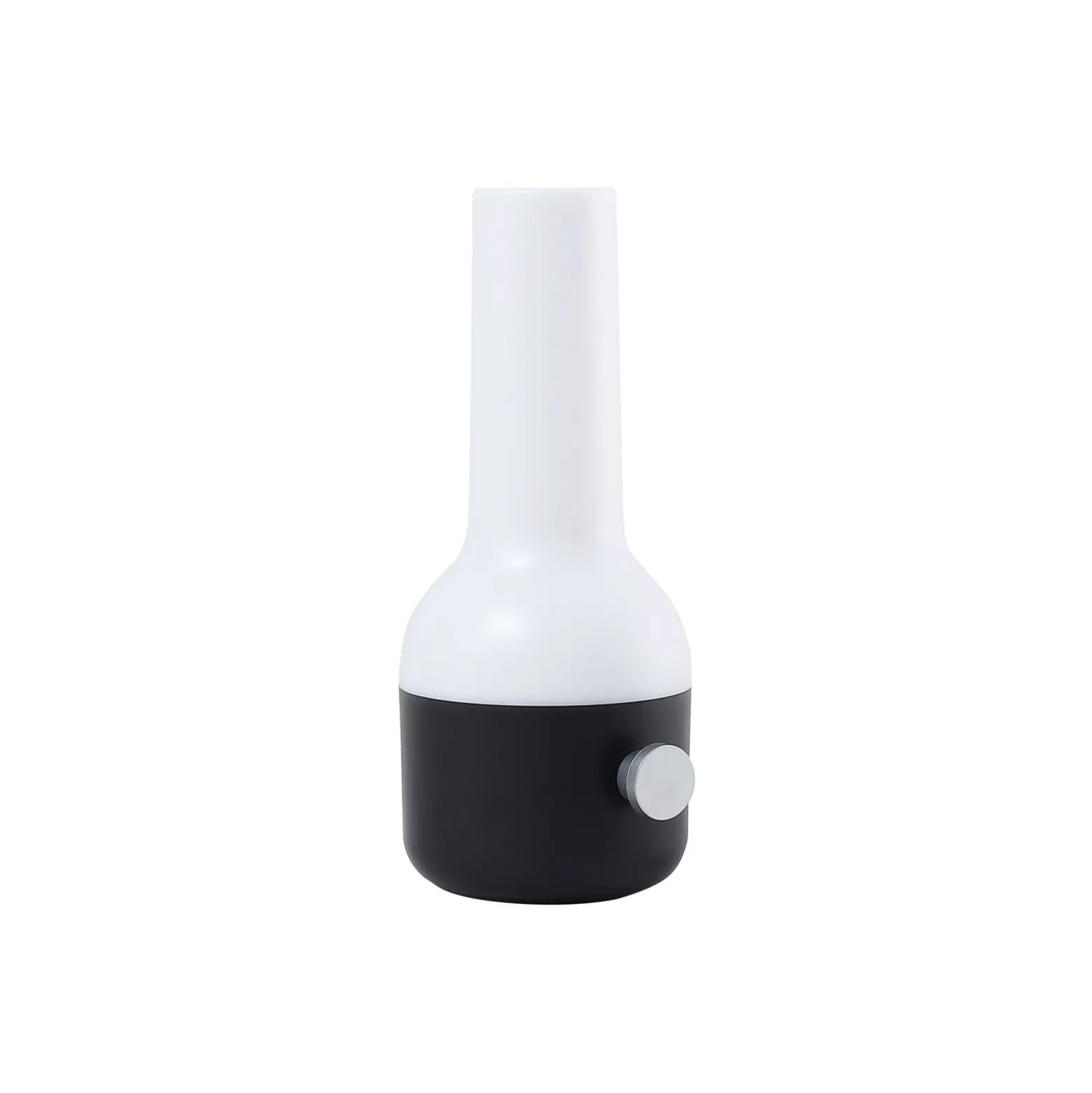 Lámpara de sobremesa recargable Lindby LED para exteriores Isaline, negra,