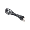 Lámpara de sobremesa recargable LED Lindby Gomba, negra, atenuable