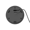 Lámpara de sobremesa recargable Numotion LED, grafito, cristal, IP54, atenuable