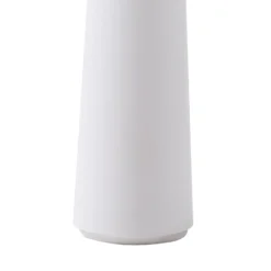 Lámpara de sobremesa recargable de LED Lindby Gomba, blanca, atenuable