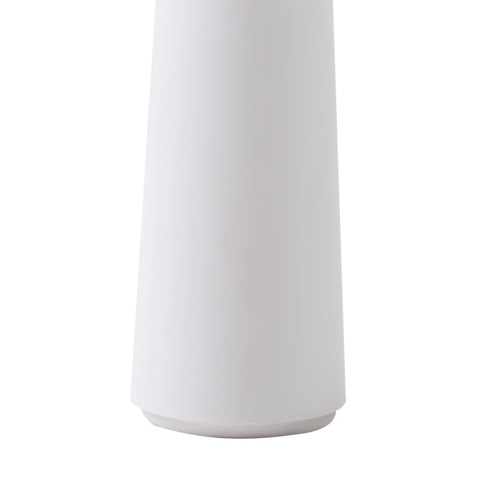 Lámpara de sobremesa recargable de LED Lindby Gomba, blanca, atenuable