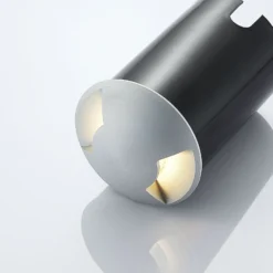 Lámpara de suelo empotrable Milara de Lucande, 2 salidas de luz, GU10