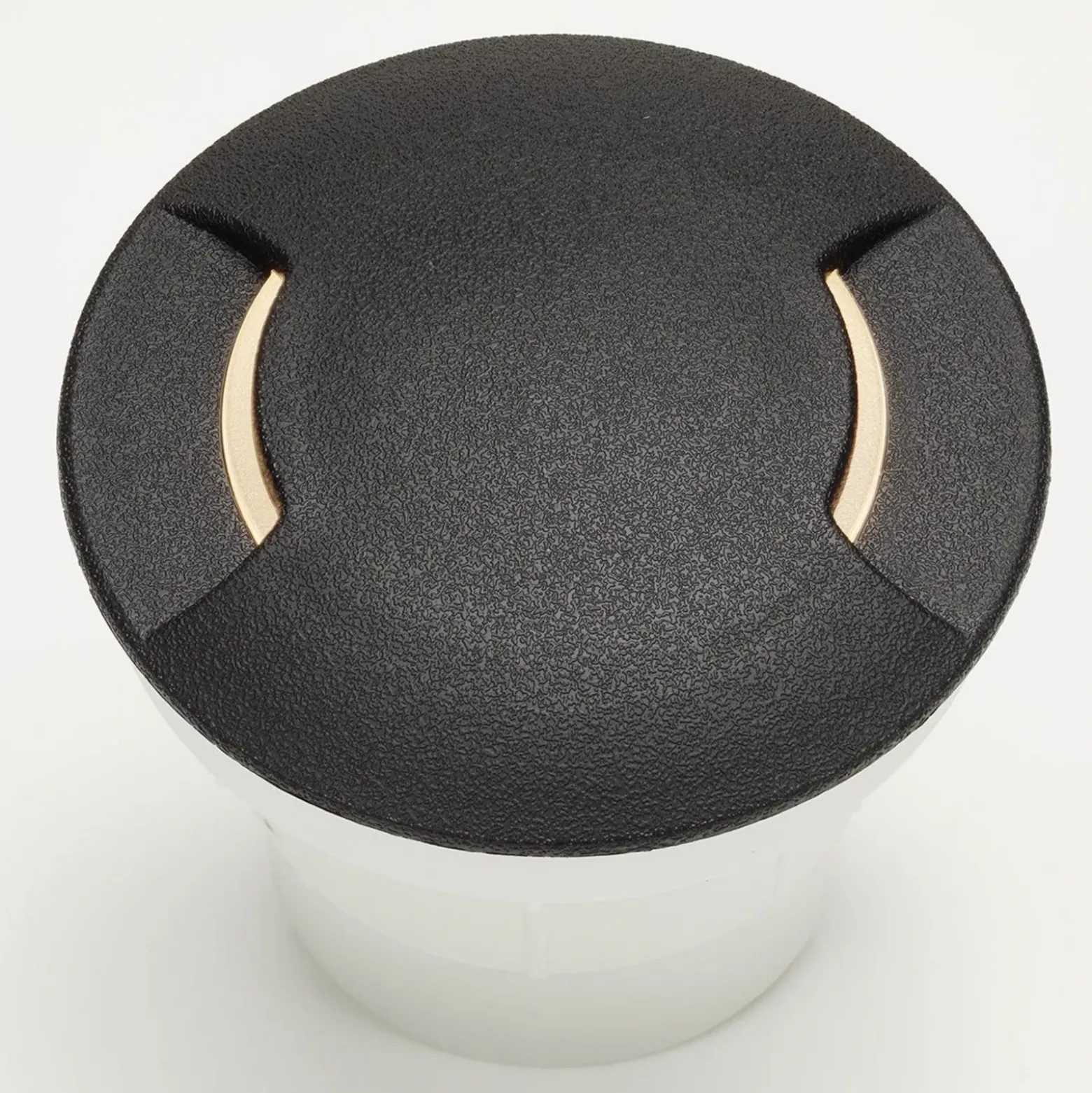 Lámpara de suelo LED empotrable Ceci 120-2L en negro CCT
