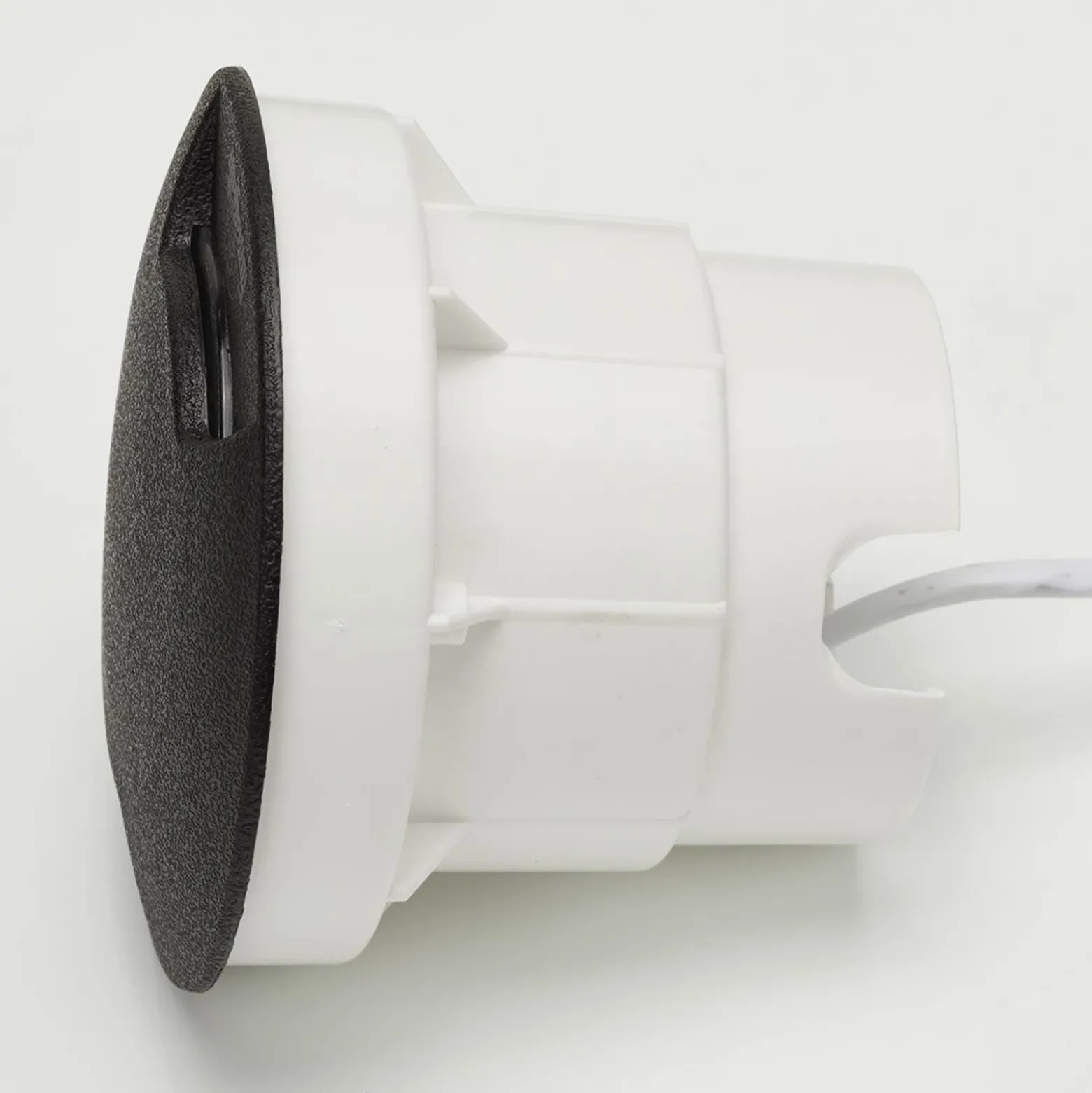Lámpara de suelo LED empotrable Ceci 120-2L en negro CCT