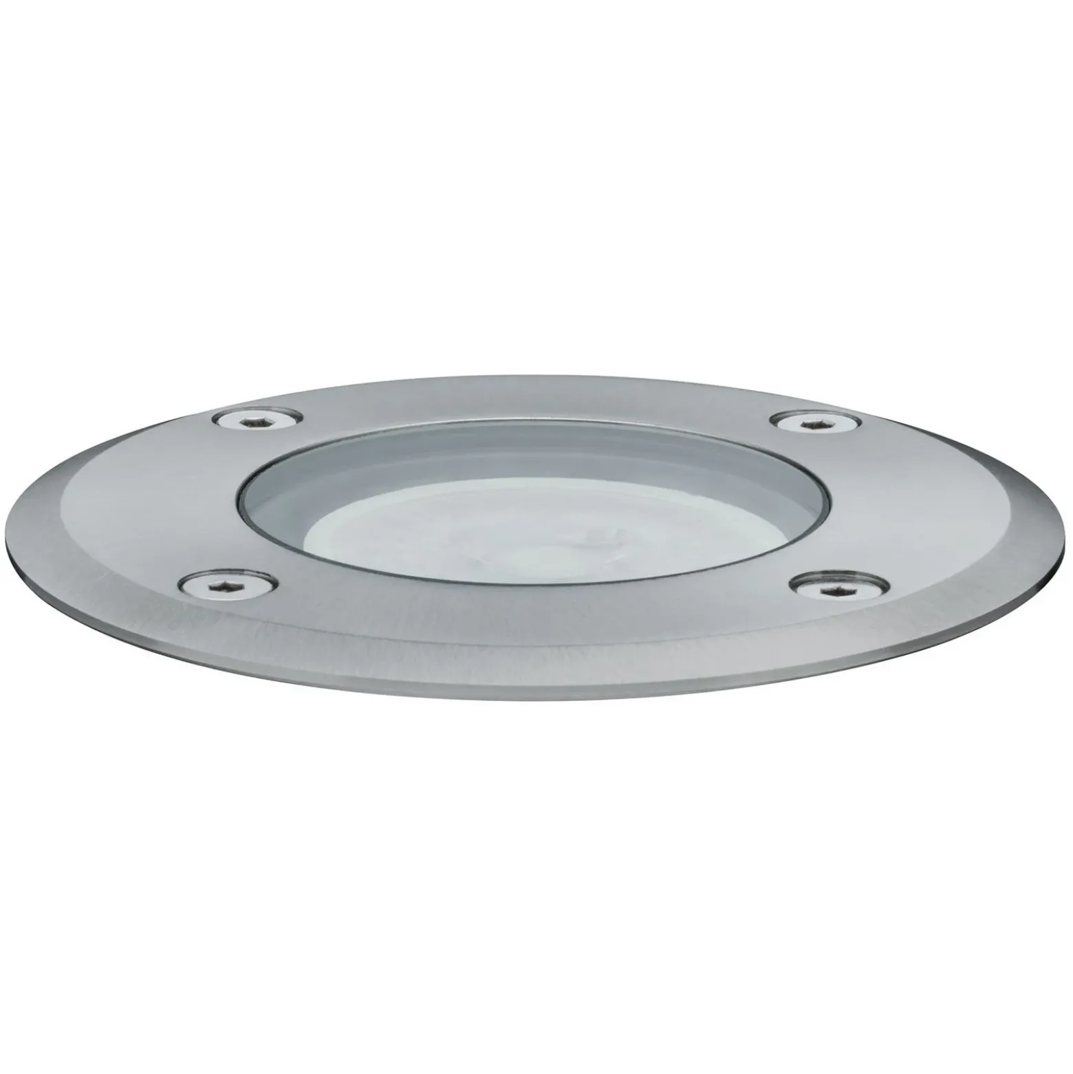 Lámpara de suelo LED empotrable Paulmann Special, IP67, Ø 11 cm